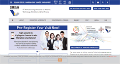 Desktop Screenshot of medmanufacturing-asia.com